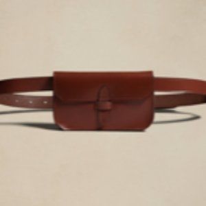 Banana Republic Heritage Leather Belt Bag NWOT